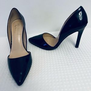 ANN MARINO by Bettye Muller, Dark Blue high heels shoes, 7 1/2 M.